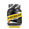 PowerLift Whey protein Isolate (Rich Chocolate) 25g Pure Isolate Whey Per Scoop, Raw Whey From USA, with Digezyme blend, Sugar Free, Gluten Free, Lactose Free